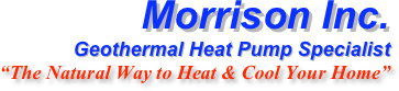 Morrison Inc. Die zentrale pennsylvania Geothermie-Spezialisten